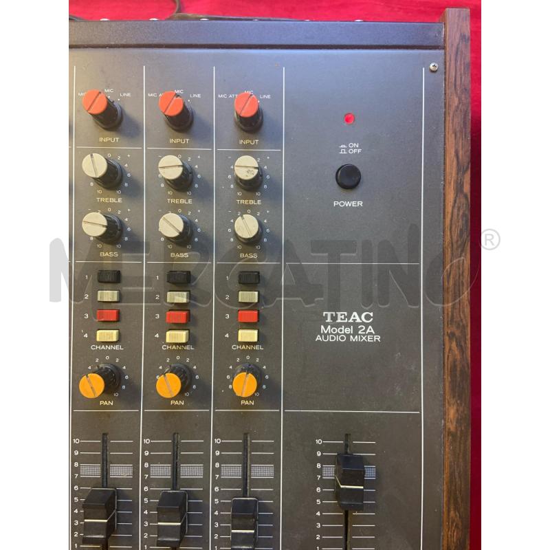 MIXER TEAC MODEL 2A  | Mercatino dell'Usato Roma porta maggiore 2