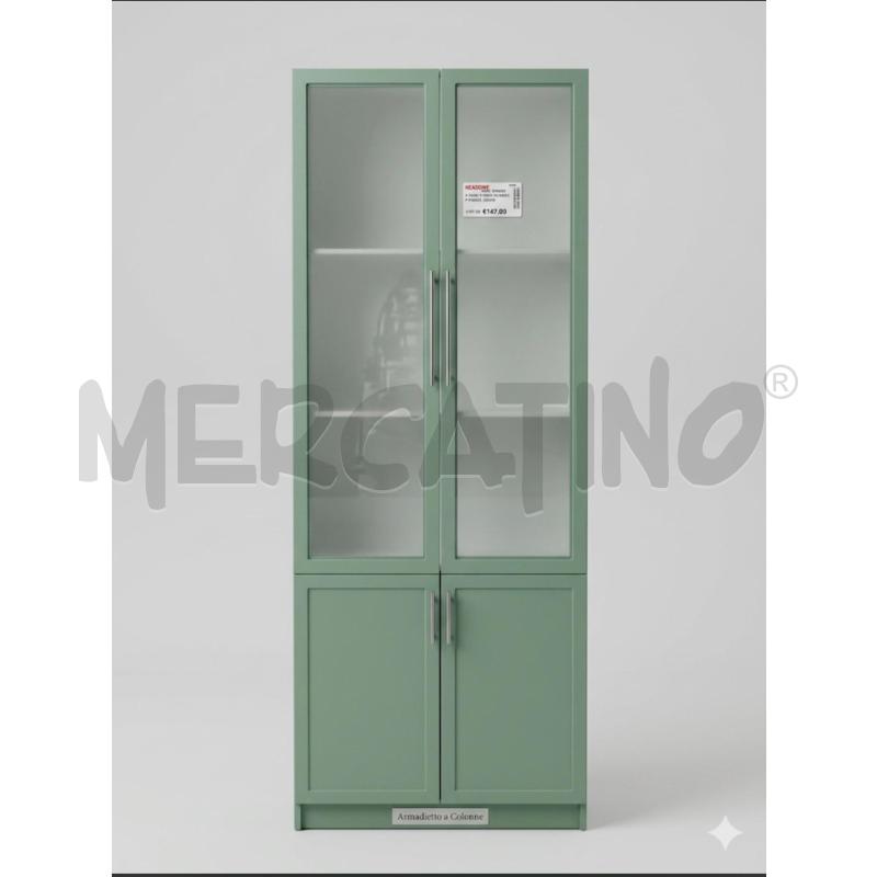 MOBILETTO A COLONNA 4SP VERDE SALVIA | Mercatino dell'Usato Roma porta maggiore 1
