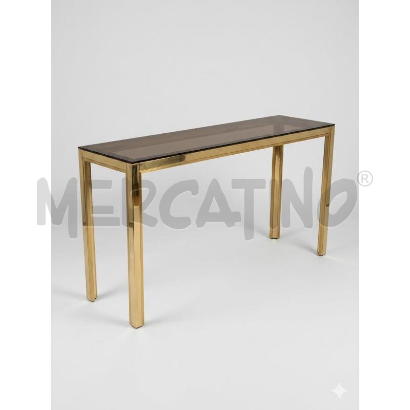 MOBILE BASE OTTONE VETRO FUMÈ | Mercatino dell'Usato Roma porta maggiore 1