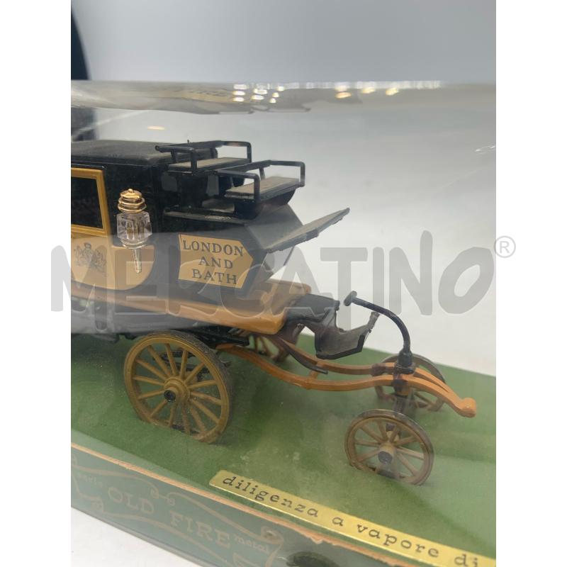 MODELLINO DILIGENZA A VAPORE 1828 BRUMM SCALA 1:43 | Mercatino dell'Usato Roma porta maggiore 5