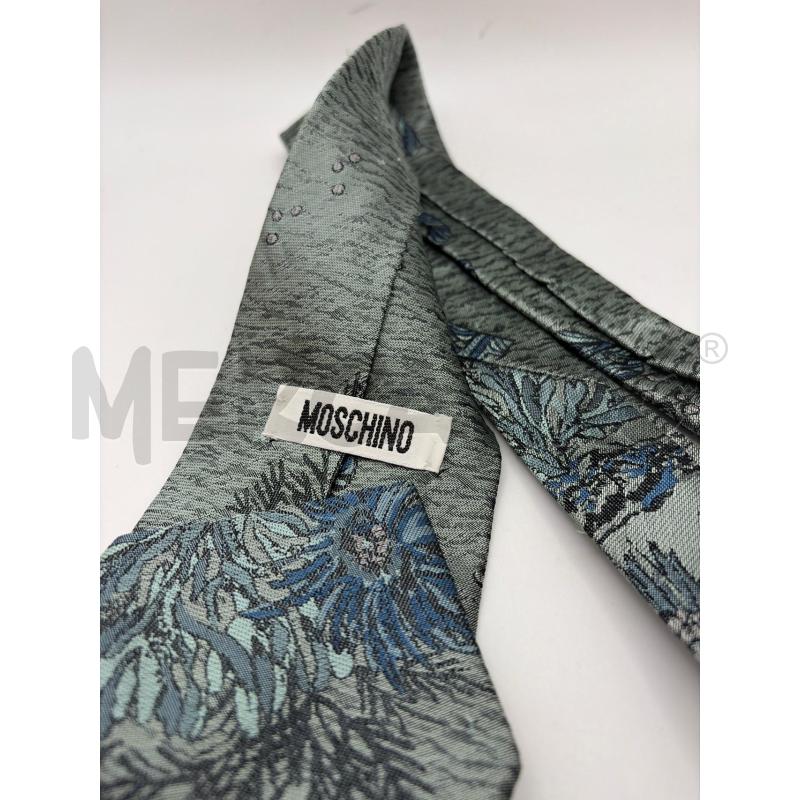 MOSCHINO CRAVATTA ACQUARIO | Mercatino dell'Usato Roma porta maggiore 3