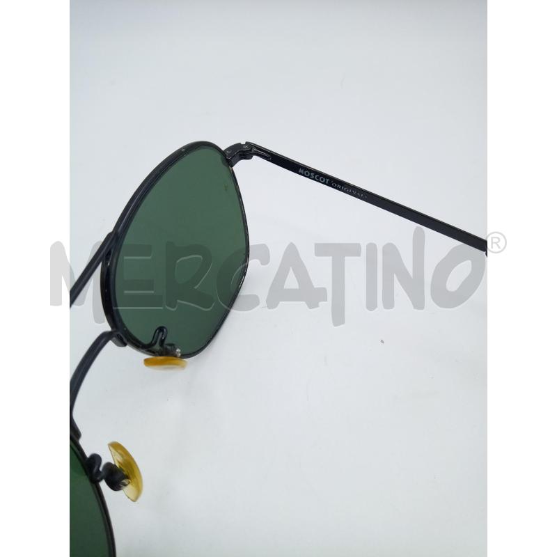 MOSCOT OCCHIALI LENTE QUADRATA MONTATURA NERA | Mercatino dell'Usato Roma porta maggiore 4