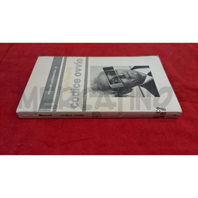 MUNARI - CODICE OVVIO | Mercatino dell'Usato Roma porta maggiore 3