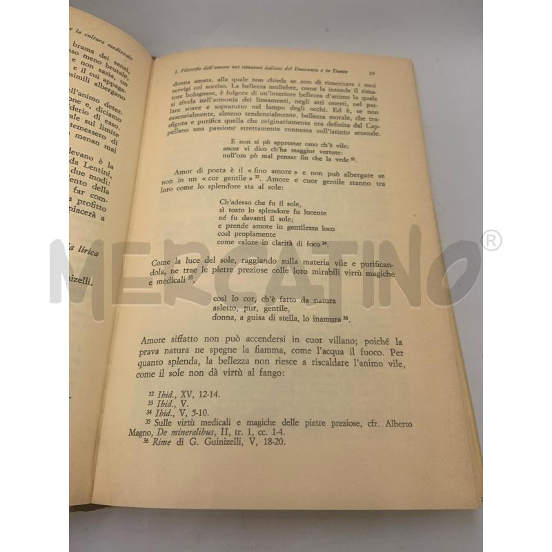 NARDI - DANTE E LA CULTURA MEDIEVALE | Mercatino dell'Usato Roma porta maggiore 4