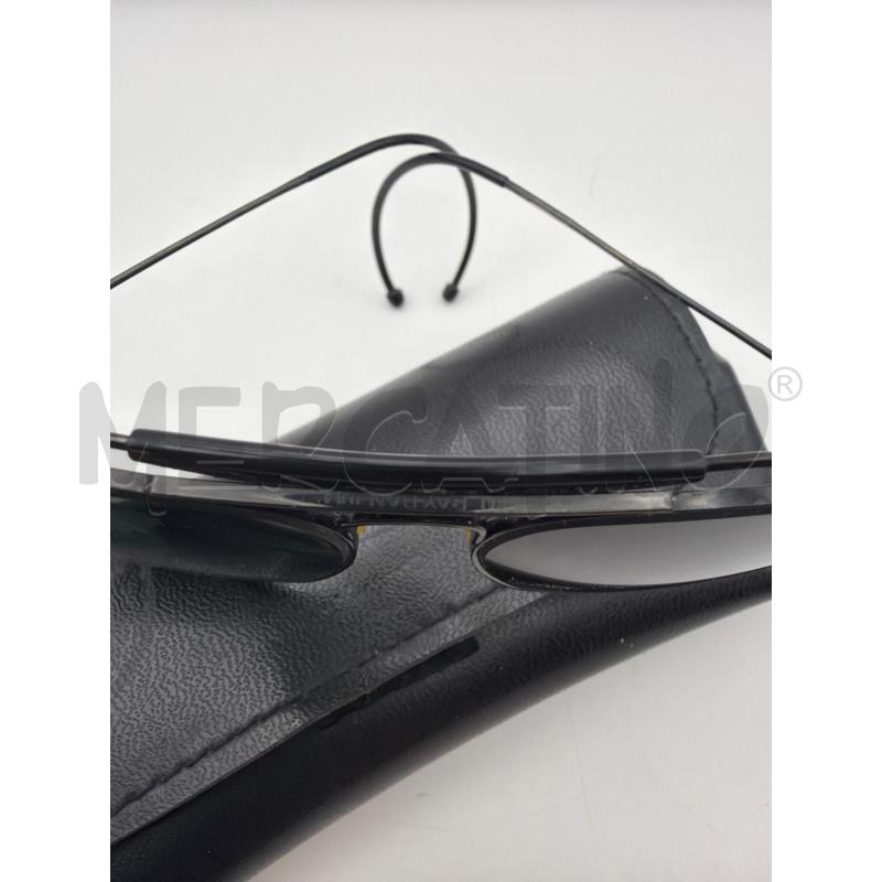 OCCHIALI RAY BAN LENTE NERA GOCCIA AVIATOR MONTATURA NERA | Mercatino dell'Usato Roma porta maggiore 2