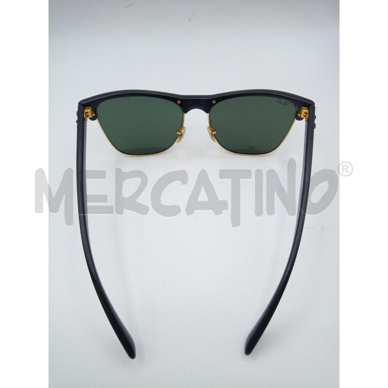 OCCHIALI RAY BAN MONTATURA NERA GOLD LENTE QUADRATA  | Mercatino dell'Usato Roma porta maggiore 4