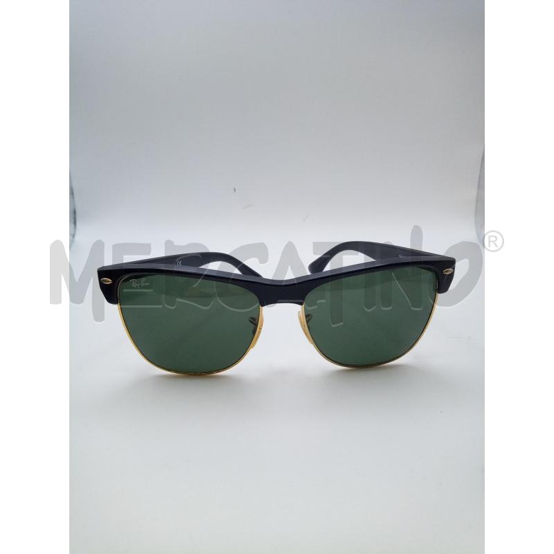 OCCHIALI RAY BAN MONTATURA NERA GOLD LENTE QUADRATA  | Mercatino dell'Usato Roma porta maggiore 5