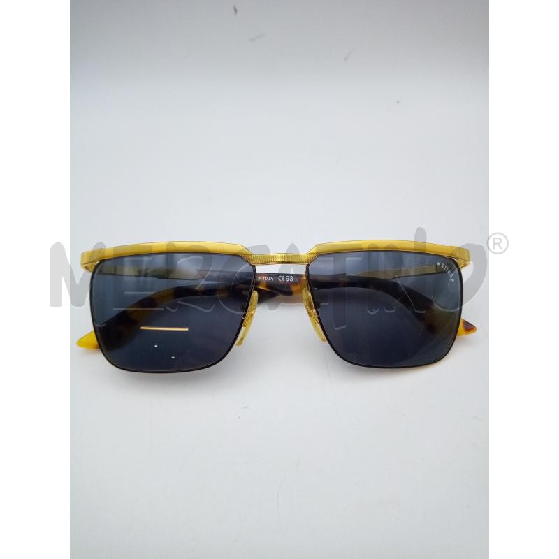 OCCHIALI STING LENTE NERA MONTATURA GOLD MACULATE | Mercatino dell'Usato Roma porta maggiore 1