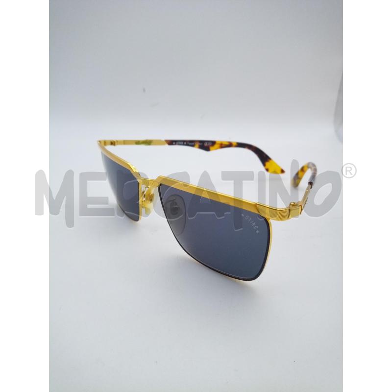 OCCHIALI STING LENTE NERA MONTATURA GOLD MACULATE | Mercatino dell'Usato Roma porta maggiore 4