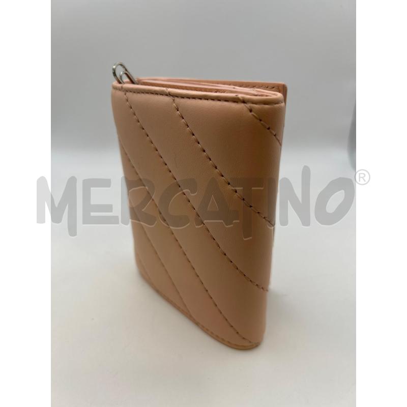OFF WHITE PORTA FOGLIO ROSA LOGO SILVER  | Mercatino dell'Usato Roma porta maggiore 3