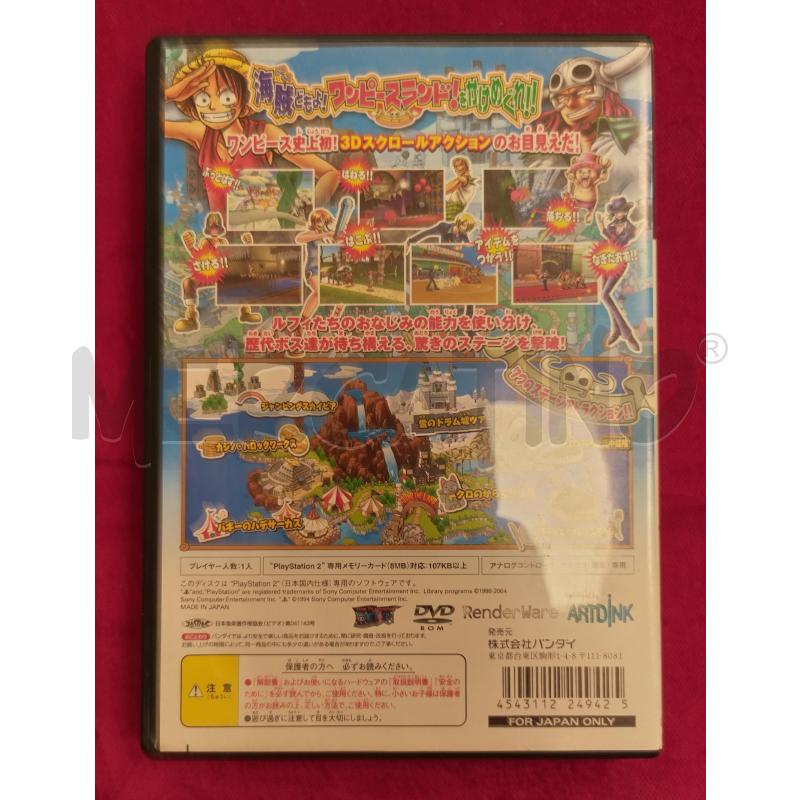 ONEPIECE RUN THE LAND! PS2 GIAPPONESE | Mercatino dell'Usato Roma porta maggiore 2