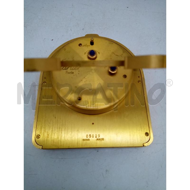 OROLOGIO APPOGGIO CARTIER ARCO DORATO | Mercatino dell'Usato Roma porta maggiore 4
