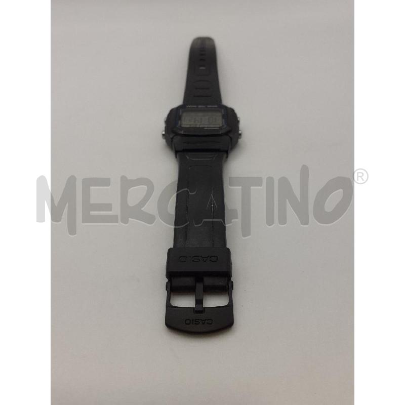 OROLOGIO CASIO NERO W-800H | Mercatino dell'Usato Roma porta maggiore 4