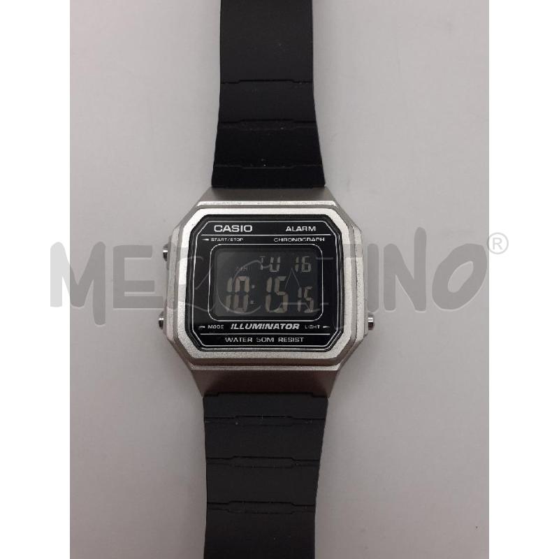 OROLOGIO CASIO QUADRANTE ARGENTATO CITURINO NERO W-217H | Mercatino dell'Usato Roma porta maggiore 3