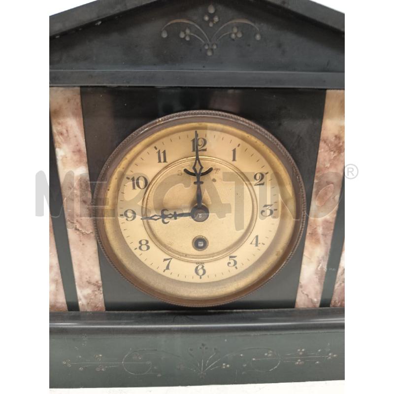 OROLOGIO DA APPOGGIO MARMO NERO DEL BELGIO DA REVISIONARE  | Mercatino dell'Usato Roma porta maggiore 5