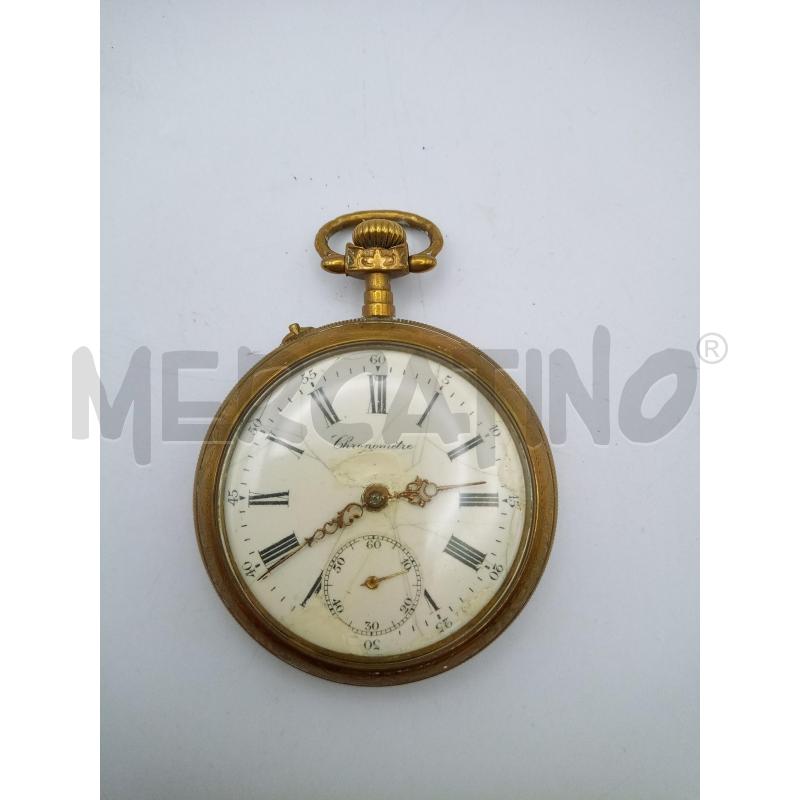 OROLOGIO DA TASCHINO CHRONOMITE GOLD | Mercatino dell'Usato Roma porta maggiore 1