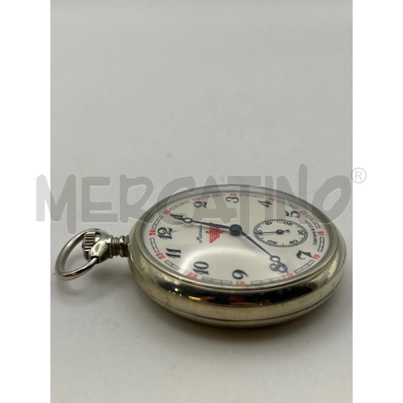 OROLOGIO DA TASCHINO MOLNIJA FERROVIE | Mercatino dell'Usato Roma porta maggiore 5
