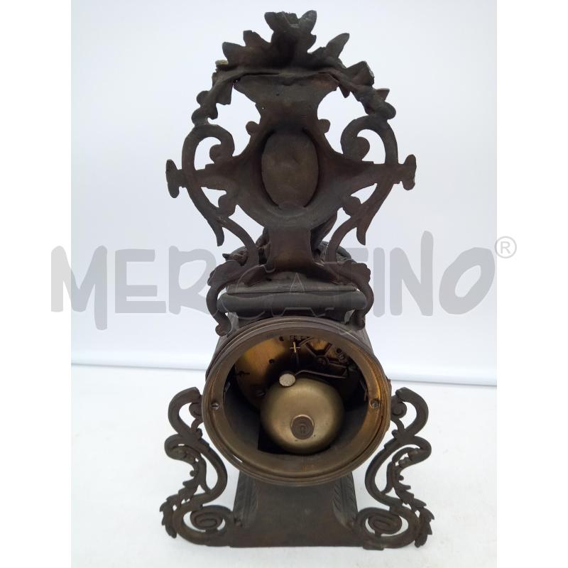 OROLOGIO DA TAVOLO ANTIMONIO CACCIAGIONE DIFETTI CHIAVE OGG | Mercatino dell'Usato Roma porta maggiore 4