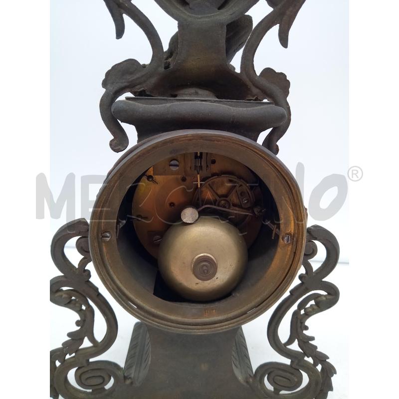 OROLOGIO DA TAVOLO ANTIMONIO CACCIAGIONE DIFETTI CHIAVE OGG | Mercatino dell'Usato Roma porta maggiore 5