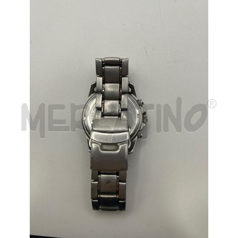 OROLOGIO FESTINA CHRONOGRAPH W R 100M QUADRANTE AZZURRO CINTURINO ACCIAIO | Mercatino dell'Usato Roma porta maggiore 4