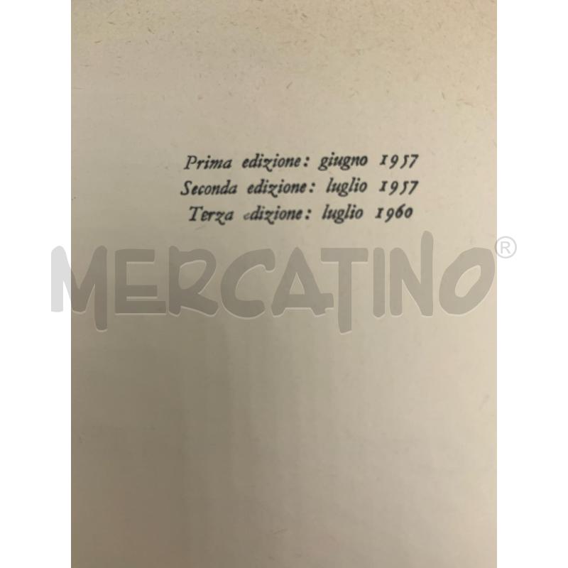 PASOLINI - LE CENERI DI GRAMSCI - TERZA ED. 1960  | Mercatino dell'Usato Roma porta maggiore 3