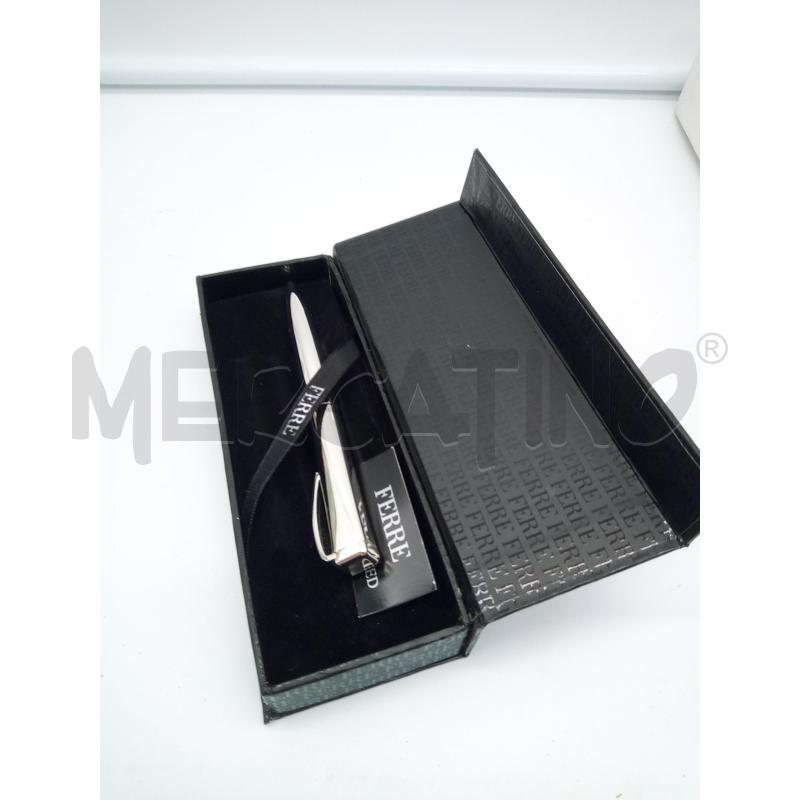PENNA A SFERA GIANFRANCO FERRE' SILVER PLATED 1 | Mercatino dell'Usato Roma porta maggiore 2