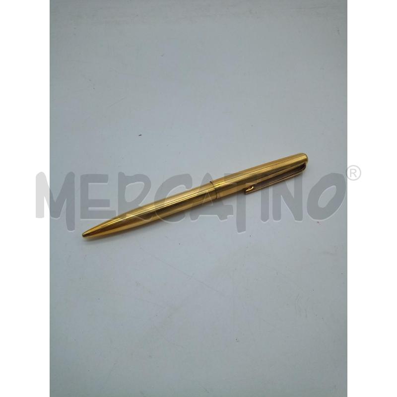 PENNA SCATTO DORATA COLUMBUS | Mercatino dell'Usato Roma porta maggiore 1