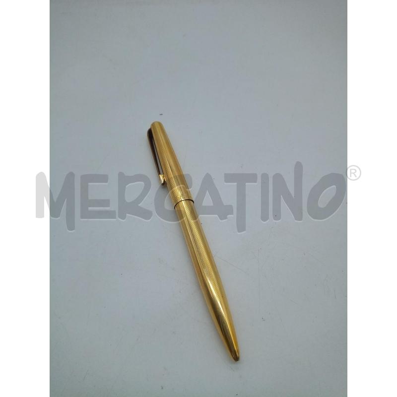PENNA SCATTO DORATA COLUMBUS | Mercatino dell'Usato Roma porta maggiore 2