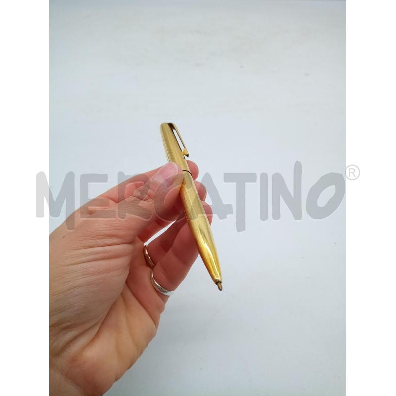 PENNA SCATTO DORATA COLUMBUS | Mercatino dell'Usato Roma porta maggiore 3