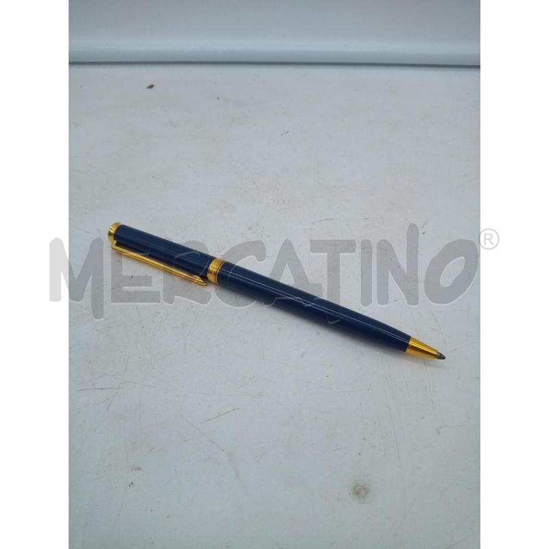 PENNA SFERA MONTBLANC NOBLESSE OBLIGE BLU ORO  | Mercatino dell'Usato Roma porta maggiore 3