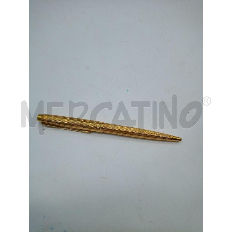 PENNA SFERA PARKER PLACCATA ORO  | Mercatino dell'Usato Roma porta maggiore 3