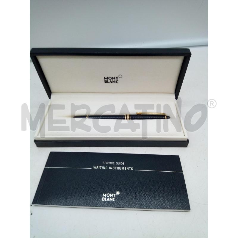 PENNA STILOGRAFICA MONTBLANC NERA ORO PENNINO ORO | Mercatino dell'Usato Roma porta maggiore 4