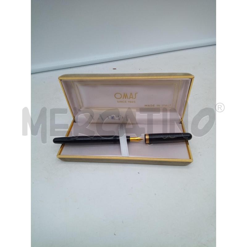 PENNA STILOGRAFICA OMAS EXTRA NERA  | Mercatino dell'Usato Roma porta maggiore 4