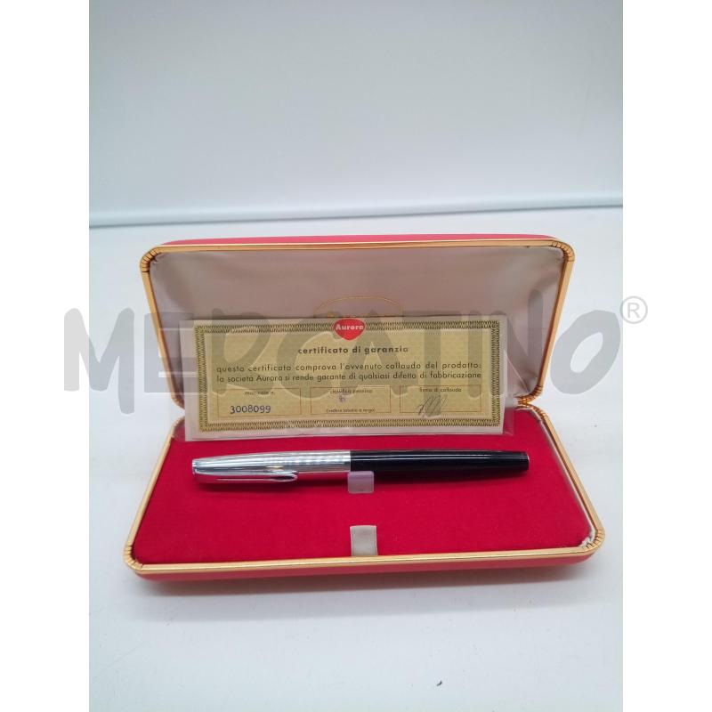 PENNA STILO AURORA 888 NERA CROM | Mercatino dell'Usato Roma porta maggiore 1