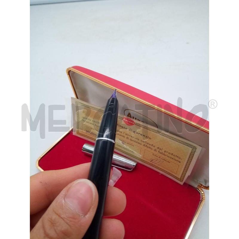PENNA STILO AURORA 888 NERA CROM | Mercatino dell'Usato Roma porta maggiore 5