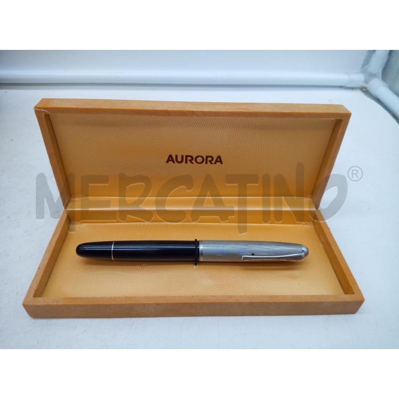 PENNA STILO AURORA 88 NERA MET ARG   | Mercatino dell'Usato Roma porta maggiore 1