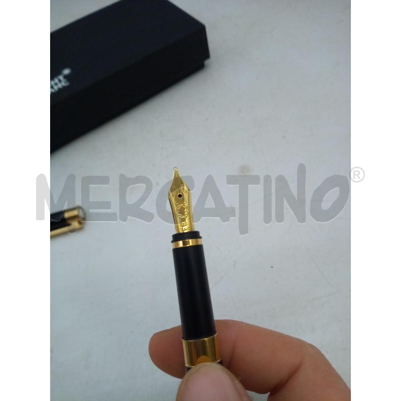 PENNA STILO MONTBLANC NOBLESSE PENNINO ORO | Mercatino dell'Usato Roma porta maggiore 5