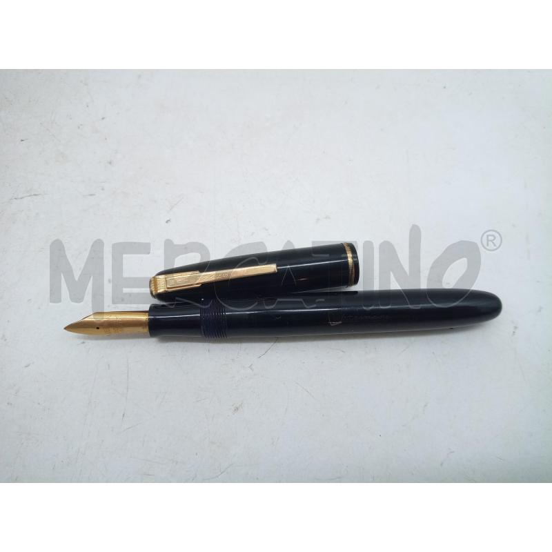 PENNA STILO WATERMAN COMMANDO NERA DETT ORO  | Mercatino dell'Usato Roma porta maggiore 2