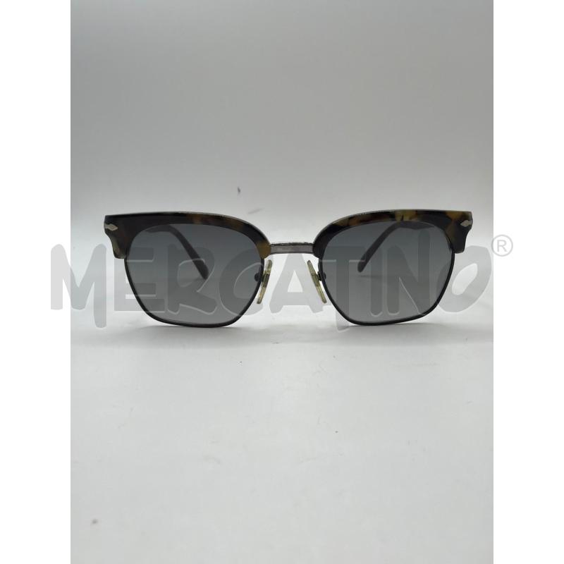 PERSOL OCCHIALI UOMO NERO ACETATO MONT EFF VERDE  | Mercatino dell'Usato Roma porta maggiore 4