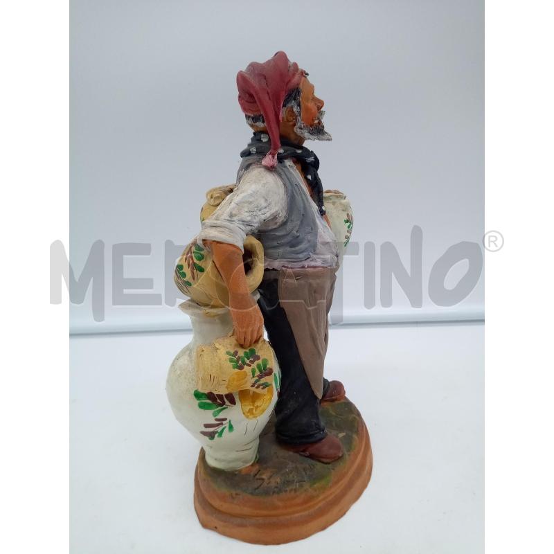 PERSONAGGIO PRESEPE TERRACOTTA SICILIA  | Mercatino dell'Usato Roma porta maggiore 3