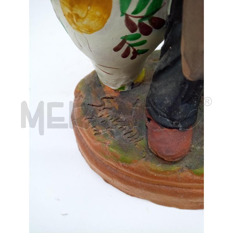 PERSONAGGIO PRESEPE TERRACOTTA SICILIA  | Mercatino dell'Usato Roma porta maggiore 5