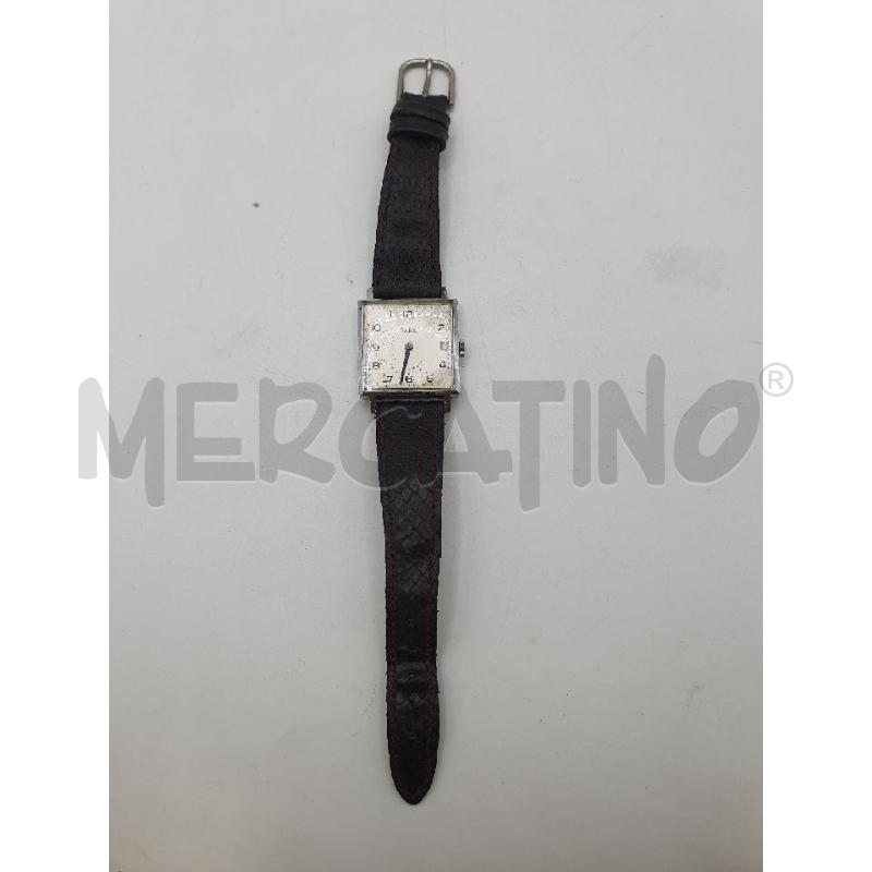 PHIGIED OROLOGIO AUTOMATICO QUADRANTE BIANCO CINTURINO RETTILE NERO | Mercatino dell'Usato Roma porta maggiore 1