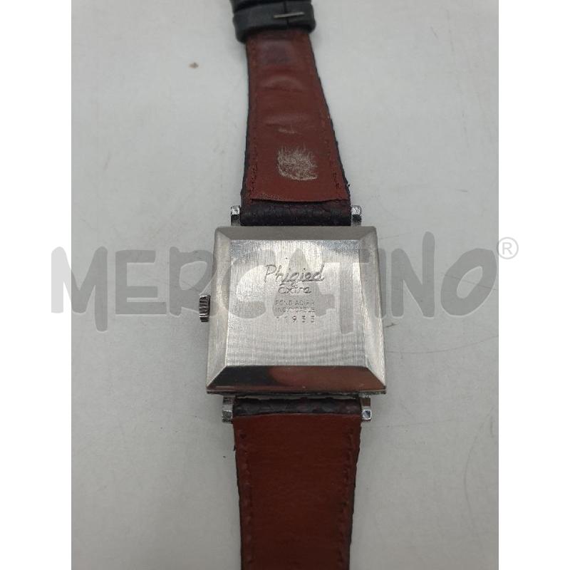 PHIGIED OROLOGIO AUTOMATICO QUADRANTE BIANCO CINTURINO RETTILE NERO | Mercatino dell'Usato Roma porta maggiore 2