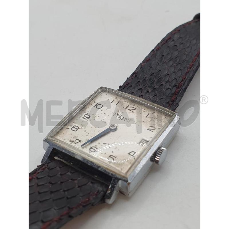 PHIGIED OROLOGIO AUTOMATICO QUADRANTE BIANCO CINTURINO RETTILE NERO | Mercatino dell'Usato Roma porta maggiore 3