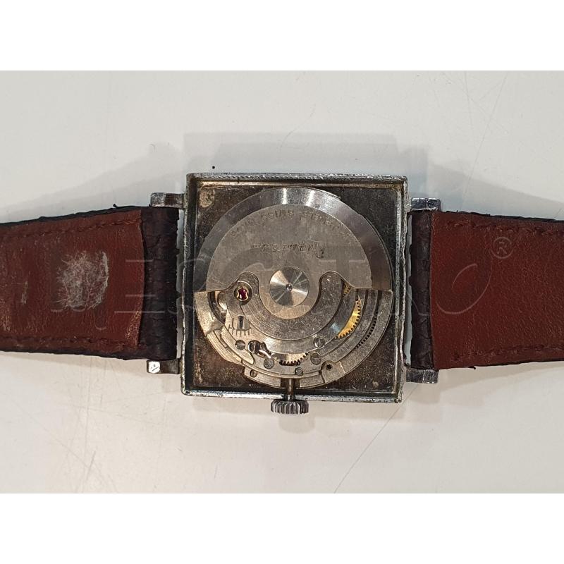 PHIGIED OROLOGIO AUTOMATICO QUADRANTE BIANCO CINTURINO RETTILE NERO | Mercatino dell'Usato Roma porta maggiore 5