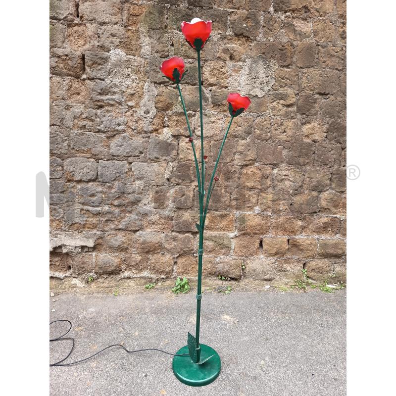 PIANTANA METALLO 3L PARALUME ROSE ROSSE  | Mercatino dell'Usato Roma porta maggiore 1