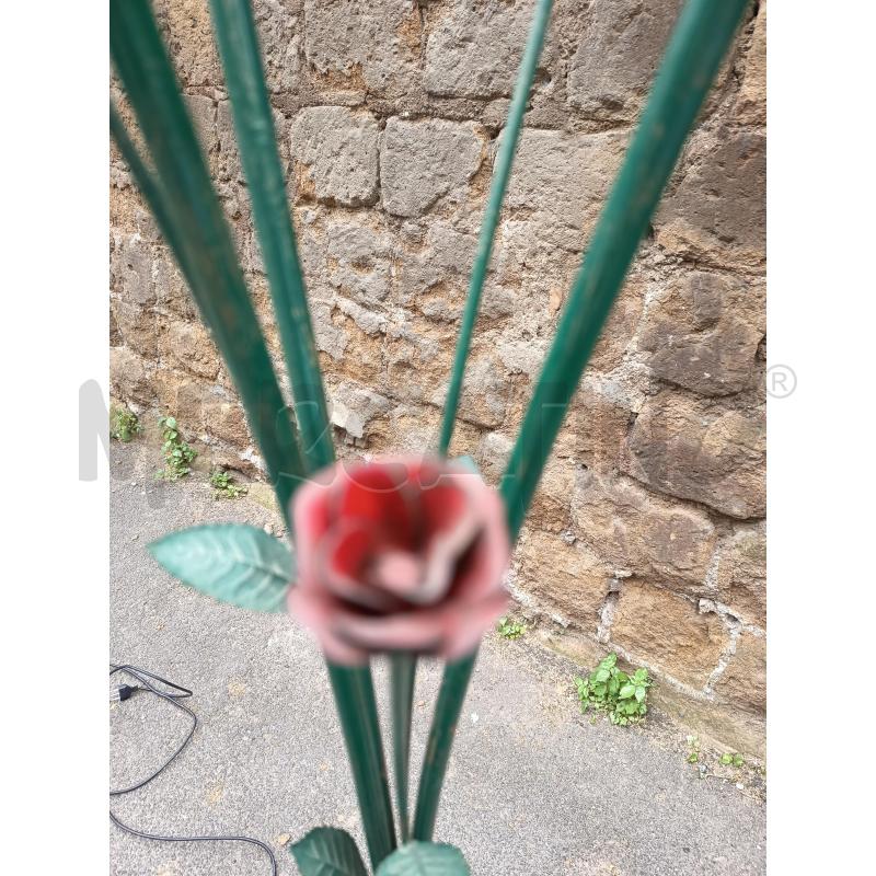 PIANTANA METALLO 3L PARALUME ROSE ROSSE  | Mercatino dell'Usato Roma porta maggiore 5