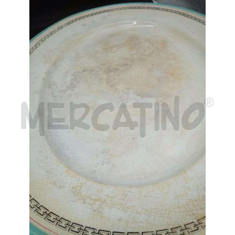 PIATTONE PORTATA TERRAGLIA ENG B AZZURRO CATENA | Mercatino dell'Usato Roma porta maggiore 5