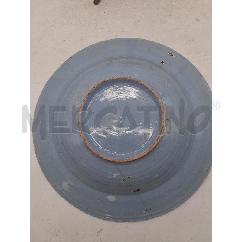 PIATTO CERAMICA DEC BERRETTINO RESTAURATO EPOCA | Mercatino dell'Usato Roma porta maggiore 5