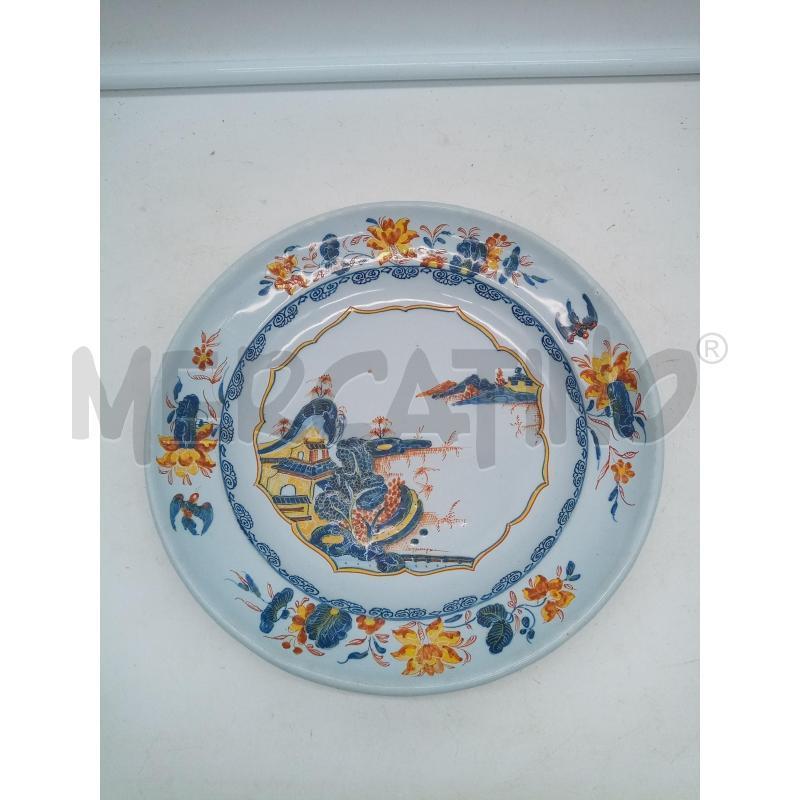 PIATTO CERAMICA FAENZA FERNIANI 1760 | Mercatino dell'Usato Roma porta maggiore 1